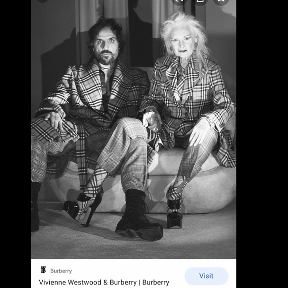 NEW 💕Vivienne Westwood Burberry wool kilt skirt💕 - Picture 5 of 10